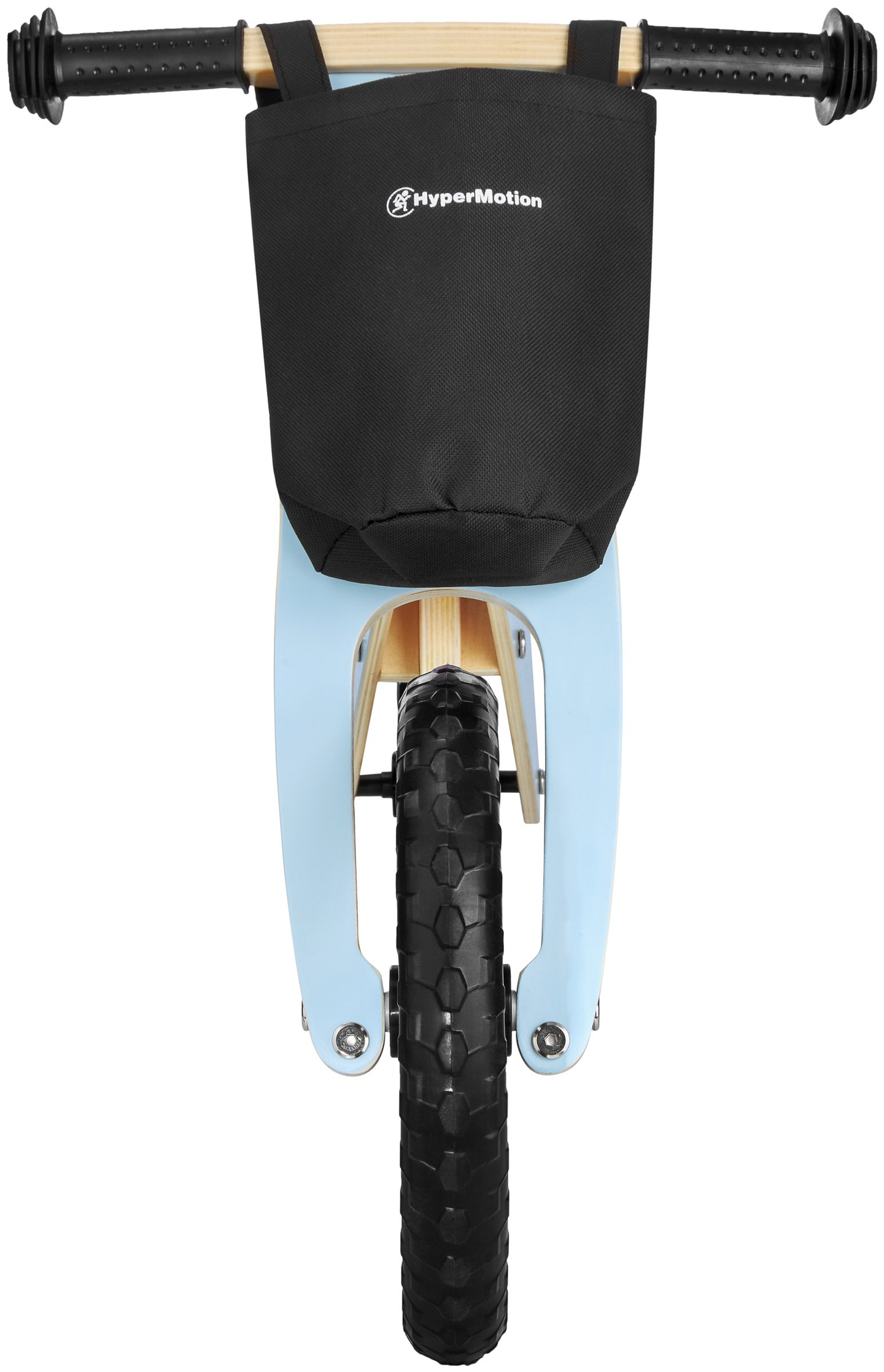 Holzlaufrad HyperMotion LEXI - Schaumstoffräder, superleicht - Himmelblau