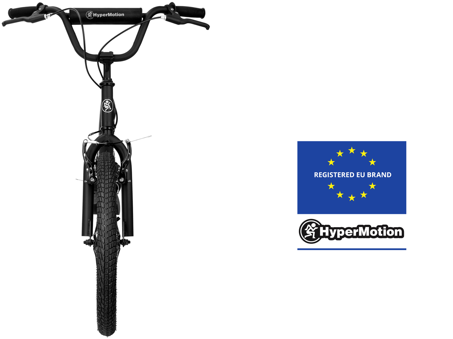 Cityroller Hypermotion RIVA mit Luftreifen 50 cm und 40 cm